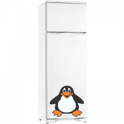 Adesivo de parede Adesivo de Geladeira Pinguim Gordinho